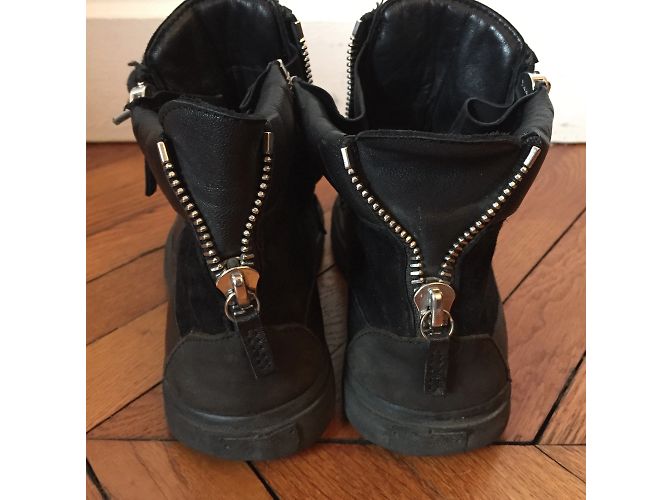 Sneakers GIUSEPPE ZANOTTI T.EU 36.5 Pelle Nero - vista 4
