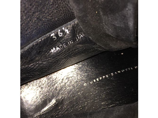 Sneakers GIUSEPPE ZANOTTI T.EU 36.5 Pelle Nero - vista 7