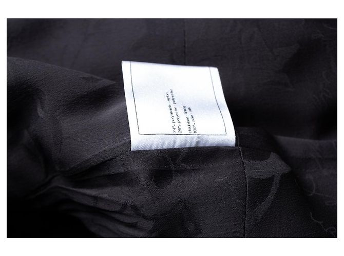 Chanel, Tweedjacke aus Metall Silber - Ansicht 6
