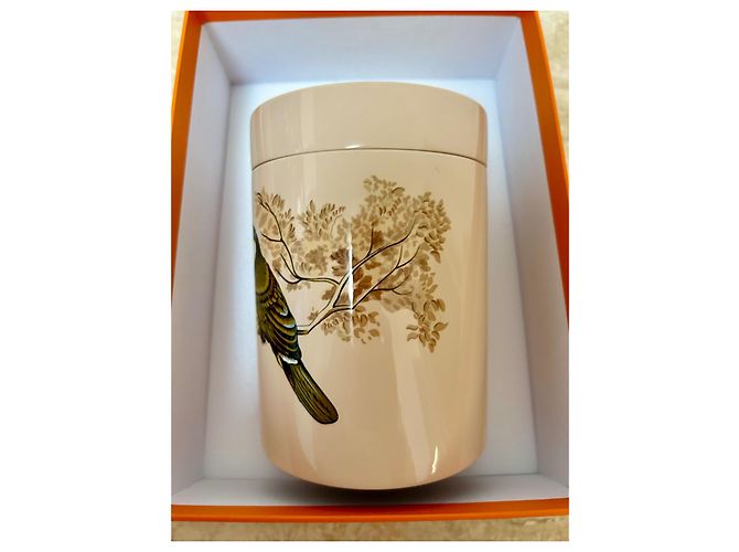 Hermès HERMES Paris Tea box "Carnets d'Équateur" in hand-painted lacquered wood. Multiple colors - view 4