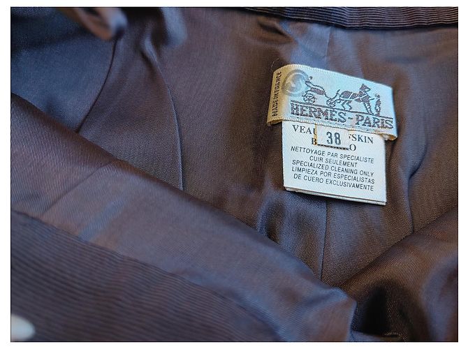 Hermès Kurze Hose Braun - Ansicht 7