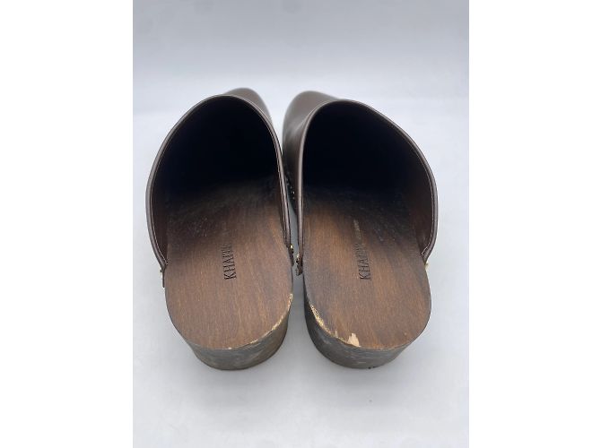 KHAITE  Mules & clogs T.eu 39.5 leather - view 6