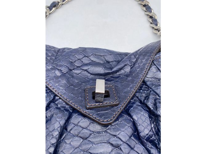 Borse ZAGLIANI T.  Leather Blu navy - vista 2