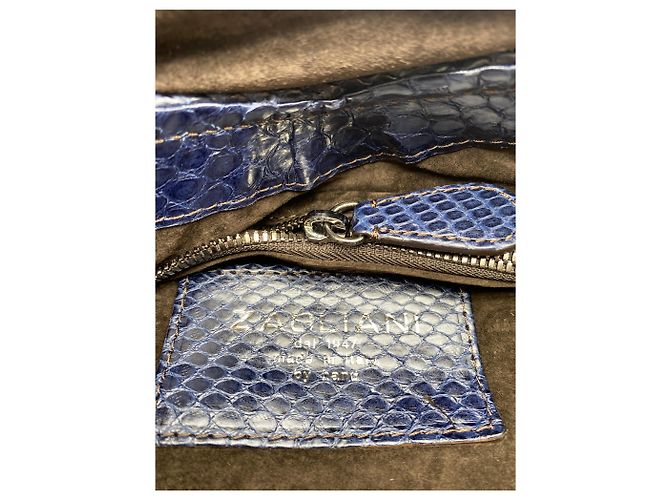 Borse ZAGLIANI T.  Leather Blu navy - vista 4