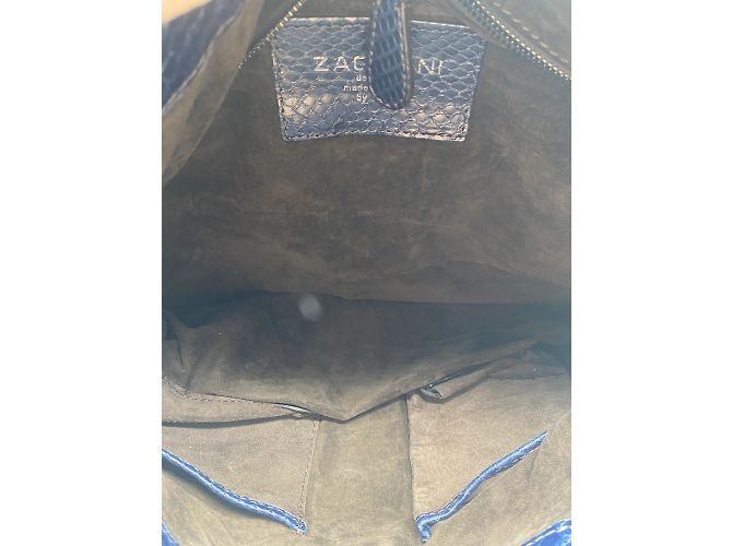 Borse ZAGLIANI T.  Leather Blu navy - vista 5