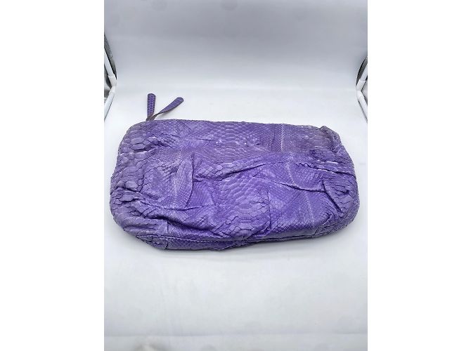 ZAGLIANI Bolsas clutch T.  Couro Roxo - vista 2