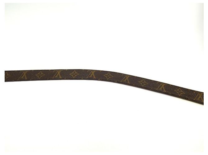 LOUIS VUITTON ELLIPSE GÜRTEL 30Mm M6919 T85 AUS BRAUNEM GÜRTELMONOGRAMM-CANVAS - Ansicht 10