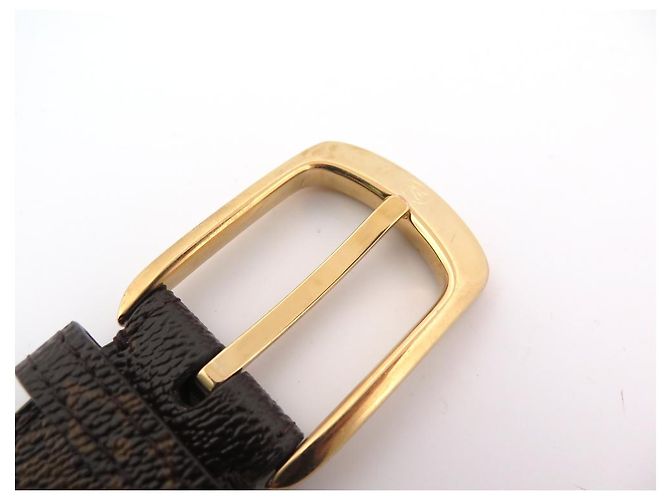 LOUIS VUITTON ELLIPSE GÜRTEL 30Mm M6919 T85 AUS BRAUNEM GÜRTELMONOGRAMM-CANVAS - Ansicht 11