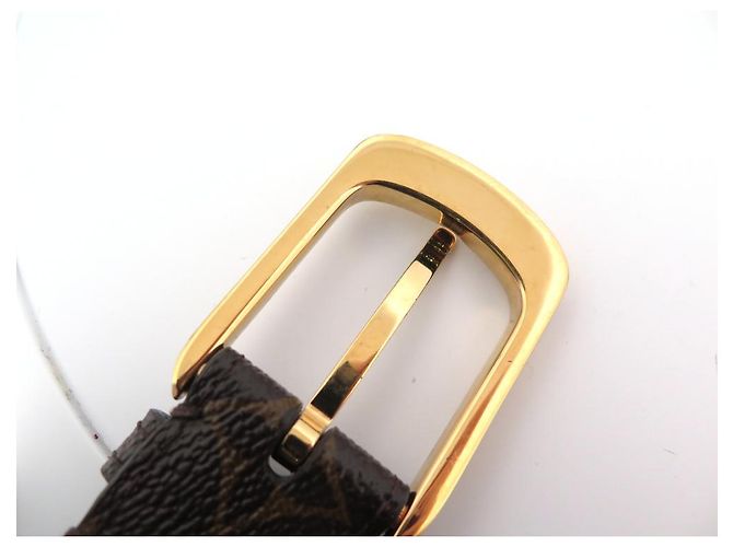 LOUIS VUITTON ELLIPSE GÜRTEL 30Mm M6919 T85 AUS BRAUNEM GÜRTELMONOGRAMM-CANVAS - Ansicht 12