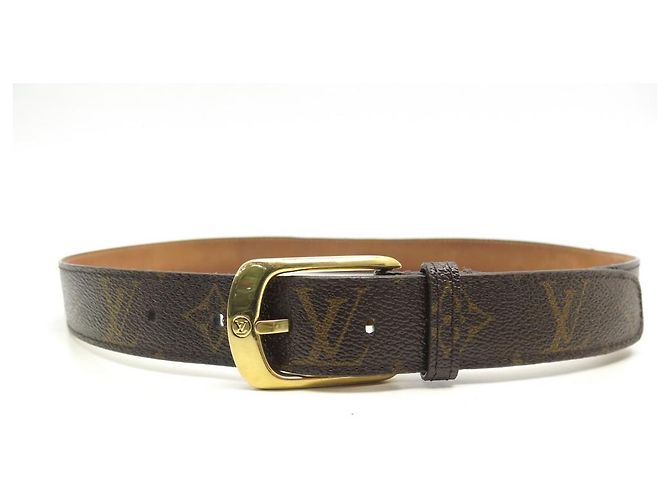 LOUIS VUITTON ELLIPSE GÜRTEL 30Mm M6919 T85 AUS BRAUNEM GÜRTELMONOGRAMM-CANVAS - Ansicht 2