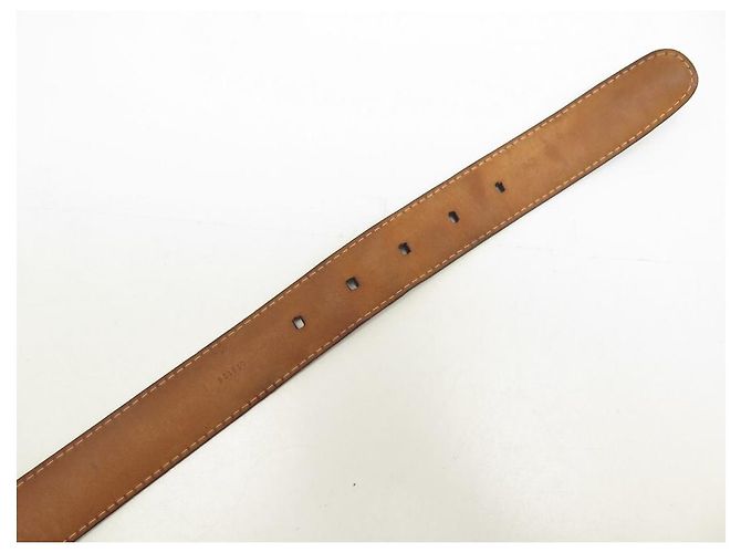 LOUIS VUITTON ELLIPSE GÜRTEL 30Mm M6919 T85 AUS BRAUNEM GÜRTELMONOGRAMM-CANVAS - Ansicht 4
