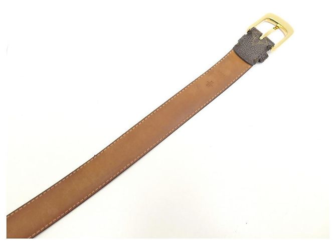 LOUIS VUITTON ELLIPSE GÜRTEL 30Mm M6919 T85 AUS BRAUNEM GÜRTELMONOGRAMM-CANVAS - Ansicht 6