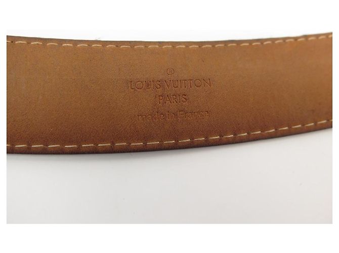 LOUIS VUITTON ELLIPSE GÜRTEL 30Mm M6919 T85 AUS BRAUNEM GÜRTELMONOGRAMM-CANVAS - Ansicht 8