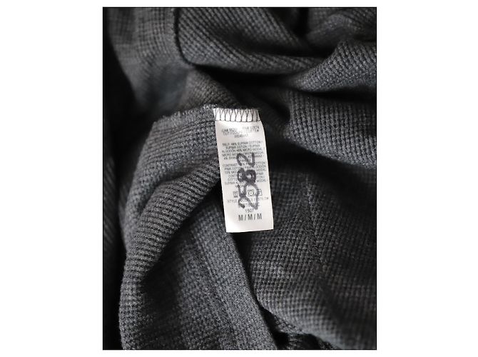 Autre Marque Espléndido cárdigan con capucha de algodón gris - vista 5