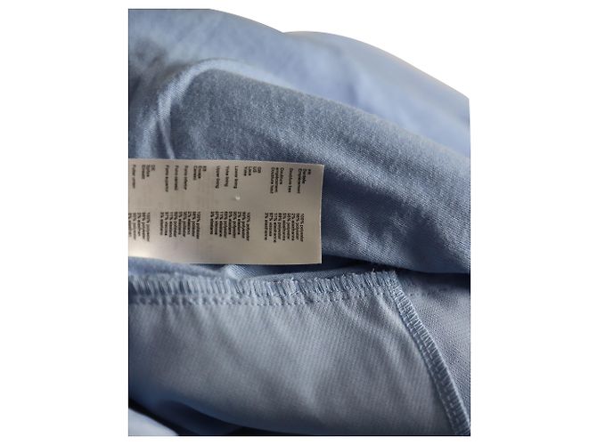 Maje Spitzenstrampler mit Gürtel aus blauem Polyester - Ansicht 5