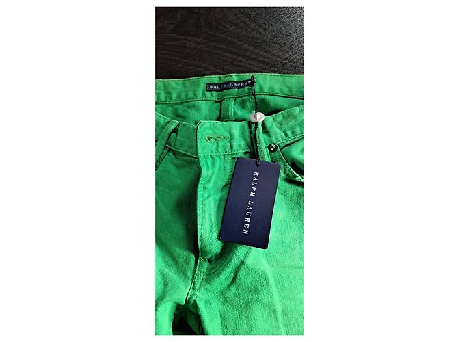 Vaqueros Bootcut Verdes Ralph Lauren Blue Label - vista 5