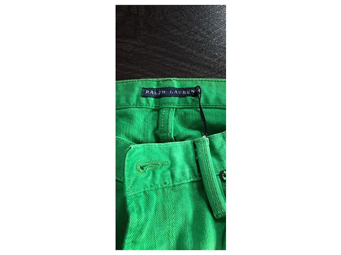 Vaqueros Bootcut Verdes Ralph Lauren Blue Label - vista 6
