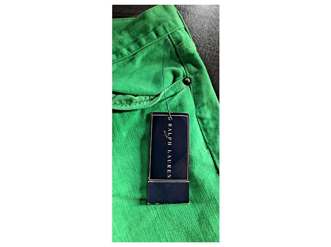 Vaqueros Bootcut Verdes Ralph Lauren Blue Label - vista 7