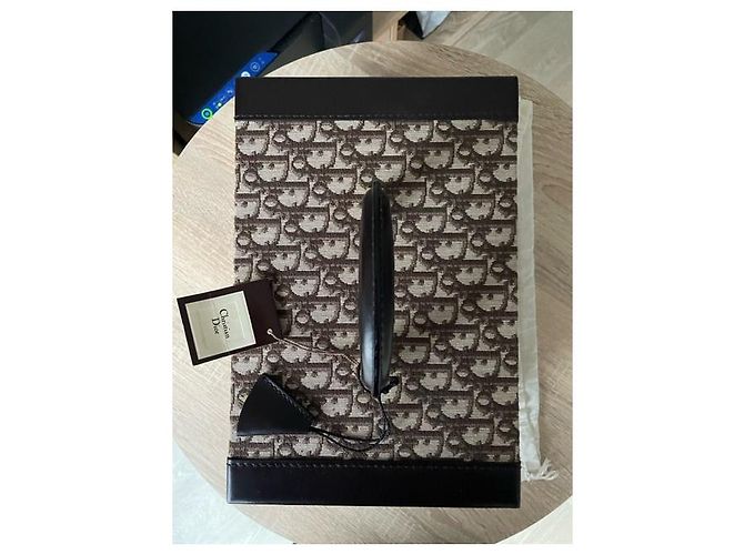 Beauty case Christian Dior Marrone Beige - vista 6