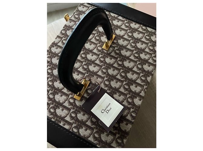 Beauty case Christian Dior Marrone Beige - vista 8