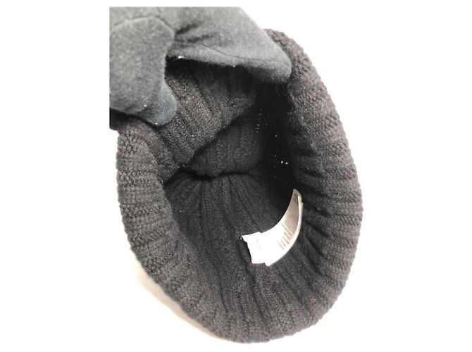 ***MONCLER (MONCLER)  berretto con pompon Nero - vista 5