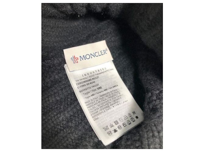 ***MONCLER (MONCLER)  berretto con pompon Nero - vista 6