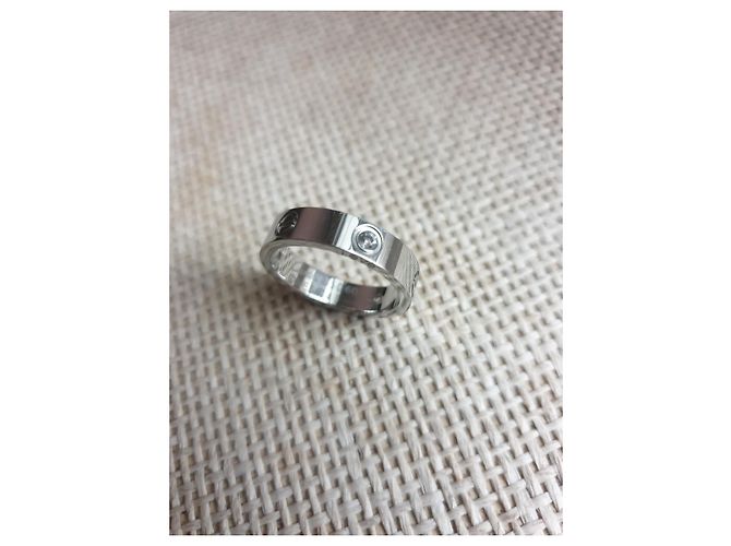 Cartier LOVE Ring aus Platin Silber - Ansicht 2