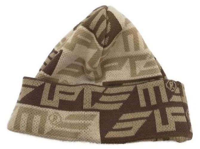 Supreme ***SUPREMO (Supremo)  berretto con logo geometrico Beige - vista 3