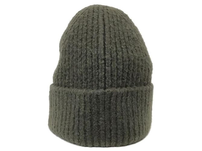 Autre Marque ***Akne-Studios (Aknestudios)  Strickmütze Khaki - Ansicht 3