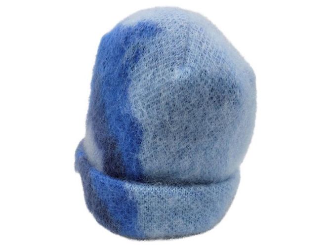 ***LOEWE (Loewe)  Strickmütze Blau - Ansicht 2
