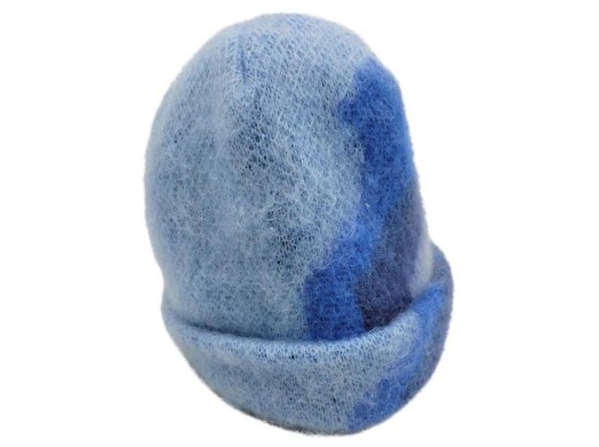 ***LOEWE (Loewe)  Strickmütze Blau - Ansicht 4