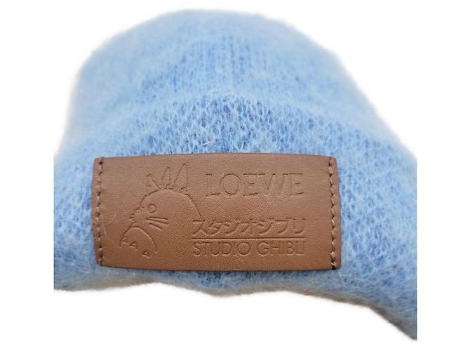 ***LOEWE (Loewe)  Strickmütze Blau - Ansicht 5