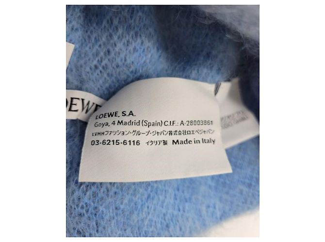 ***LOEWE (Loewe)  Strickmütze Blau - Ansicht 6
