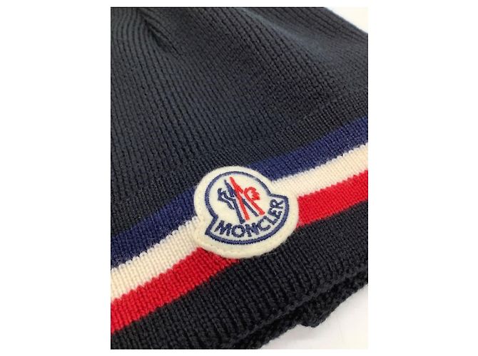 ***MONCLER (MONCLER)  Strickmütze Schwarz - Ansicht 3