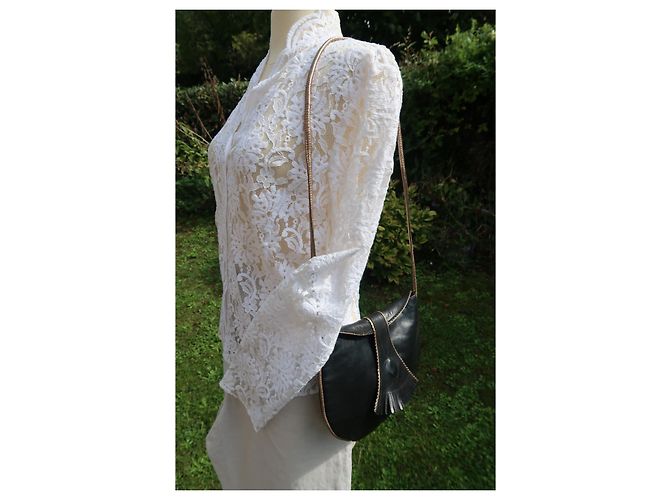 Sac bandoulière Charles Jourdan noir - vue 11