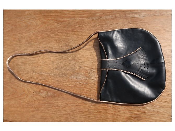Sac bandoulière Charles Jourdan noir - vue 3