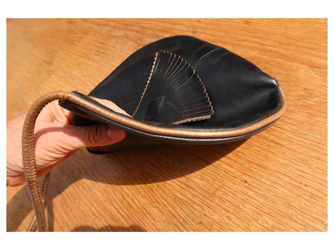 Sac bandoulière Charles Jourdan noir - vue 8