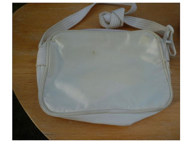 Courreges Borsa Courrèges piccola in raso panna Bianco - vista 4