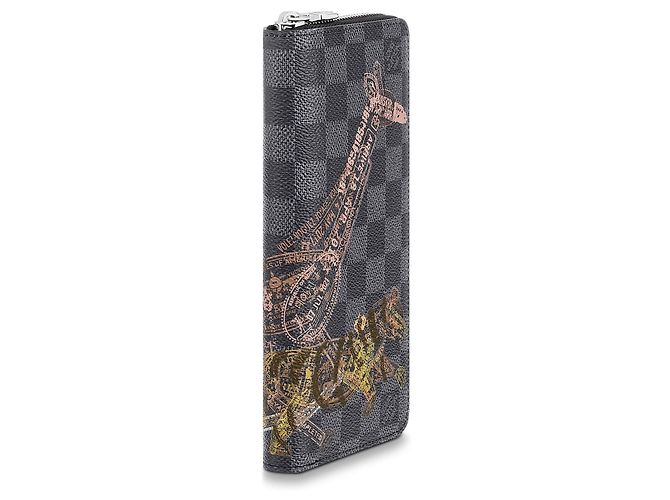 Louis Vuitton LV Zippy wallet vertical new Grey - view 3
