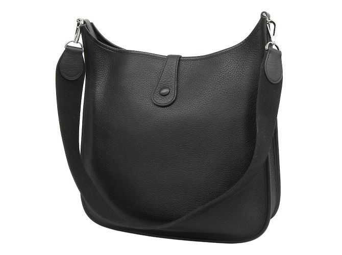 Evelyne Hermès Evelyn Shopper-Tasche Schwarz - Ansicht 2