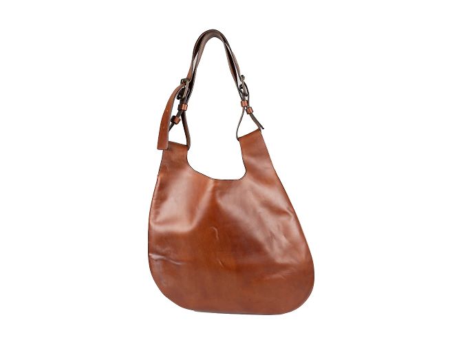 Borsa hobo Fay in pelle marrone - vista 2