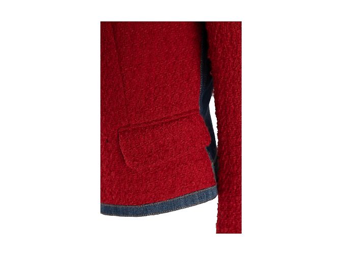 Conjunto Dolce & Gabbana Jeans e Lã Vermelho - vista 7