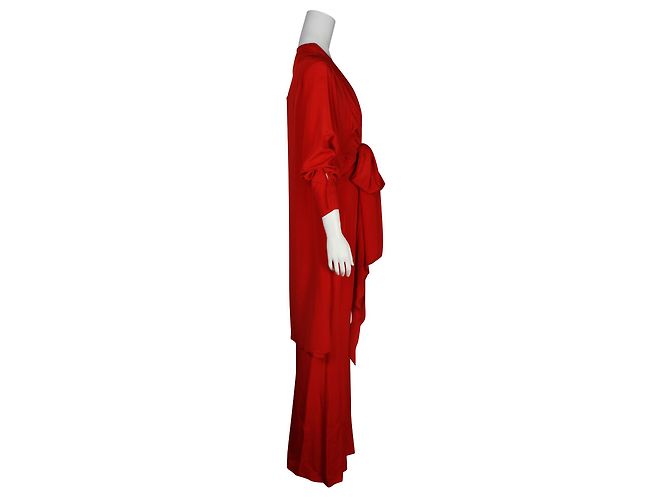 Autre Marque SILVIA TCHERASSI Red Heidy Jumpsuit - view 3