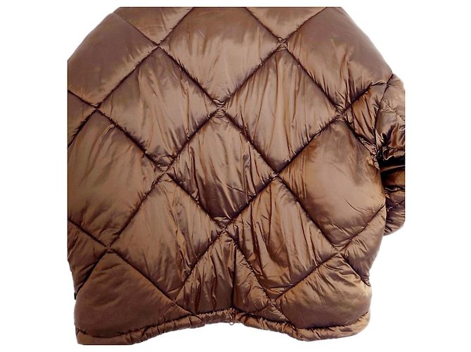 Autre Marque OOF WEAR Chaqueta acolchada extragrande Castaño - vista 3