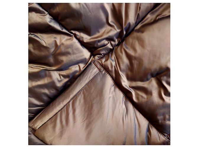 Autre Marque OOF WEAR Chaqueta acolchada extragrande Castaño - vista 8