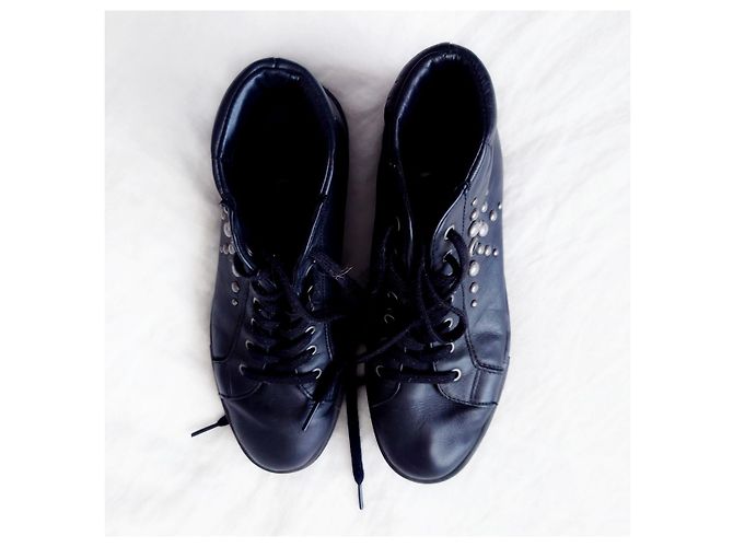 Scarpe da ginnastica alte POLO Ralph Lauren Nero - vista 3