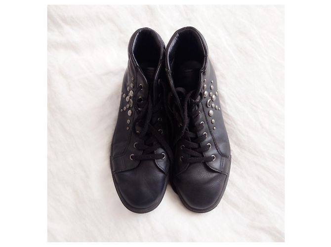Scarpe da ginnastica alte POLO Ralph Lauren Nero - vista 6