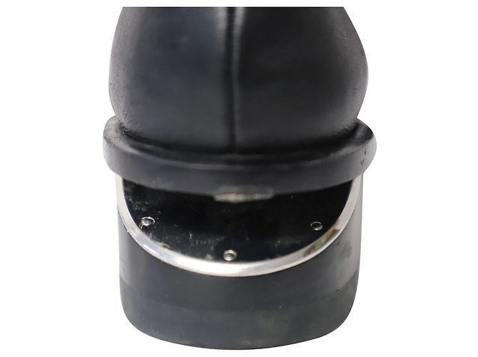 Stivaletti Alexander Wang Kori Cutout In Pelle Nera Nero - vista 10