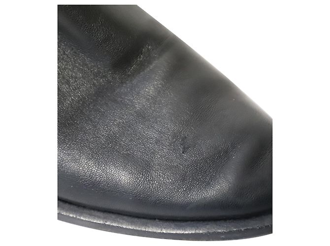 Stivaletti Alexander Wang Kori Cutout In Pelle Nera Nero - vista 12