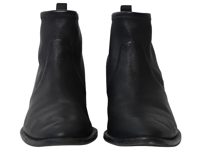 Stivaletti Alexander Wang Kori Cutout In Pelle Nera Nero - vista 2